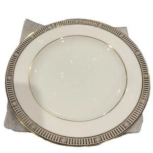 BERNARDAUD Limoges Madison Replacement Platine Platinum&GOLD 6 5/8" BREAD PLATES